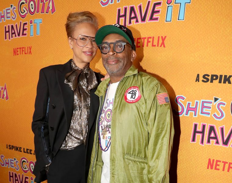 Tonya Lewis Lee and Spike Lee