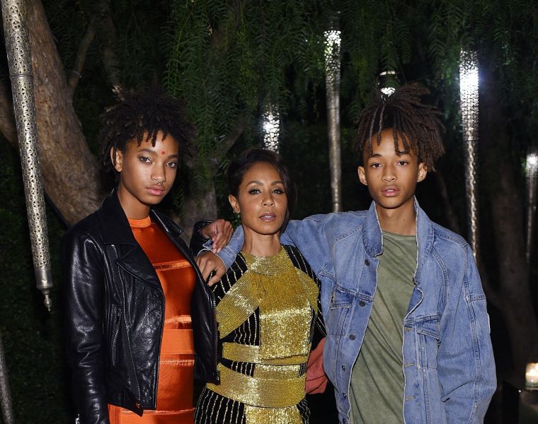 Jada Pinkett Smith, Willow & Jaden Smith