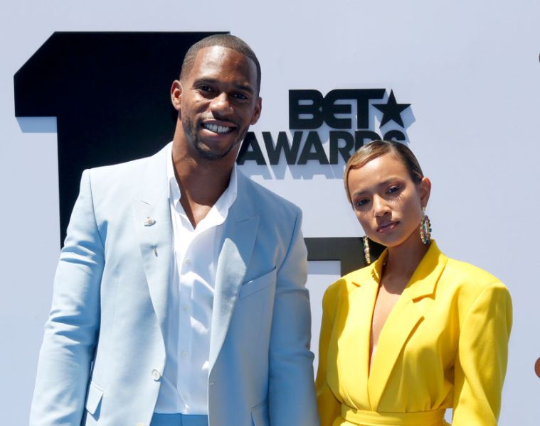 Victor Cruz and Karrueche Tran