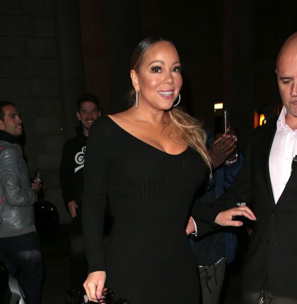 Mariah Carey Keeps It Classic In A LBD or Midi Black Dress