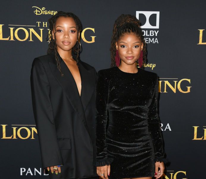 Chloe Bailey and Halle Bailey of Chloe X Halle