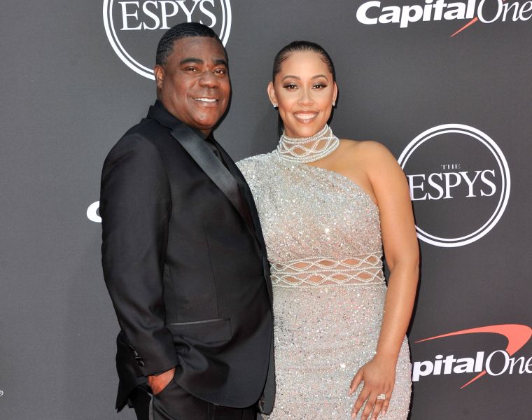 Tracy Morgan and his wife Megan Wollover