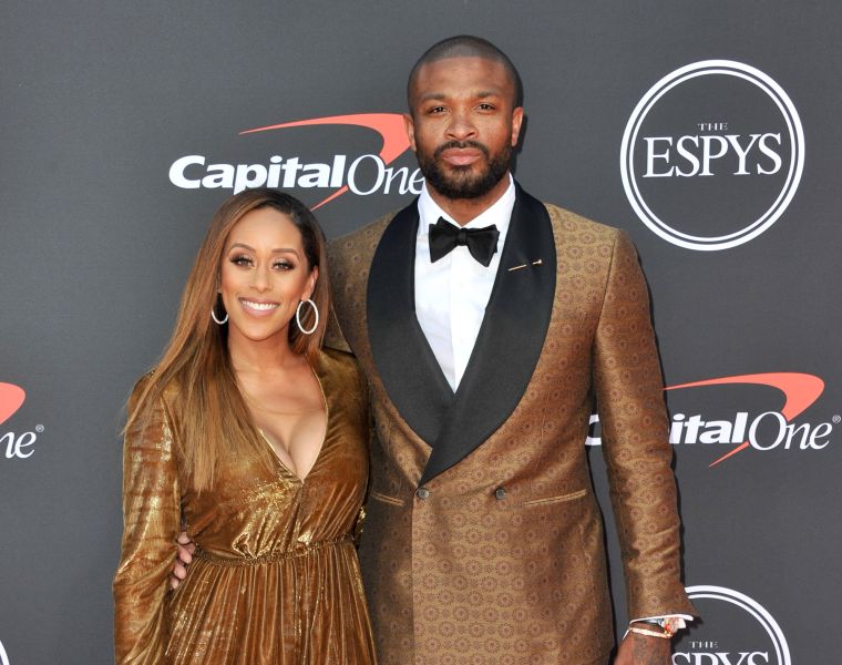 P.J. Tucker and his guest