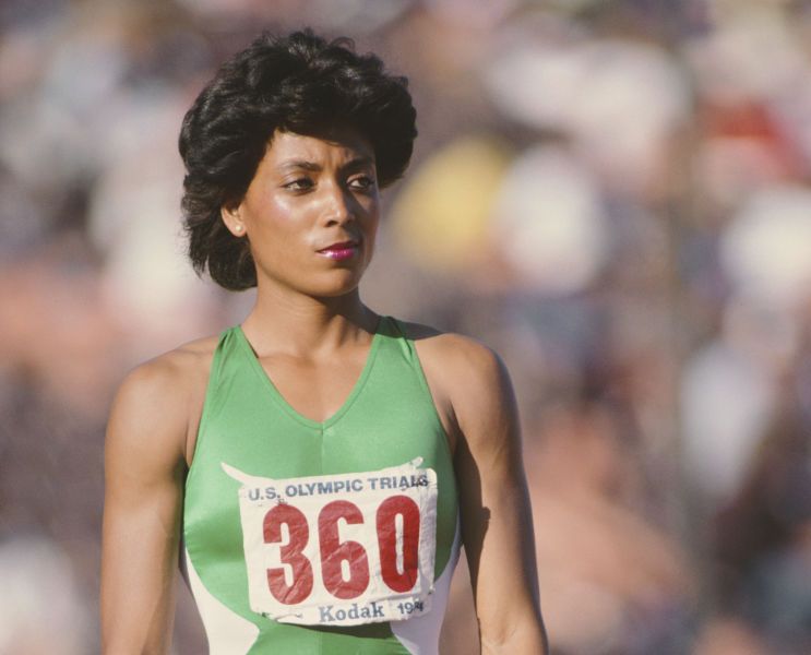 Florence Griffith Joyner at United States Olympic Trials
