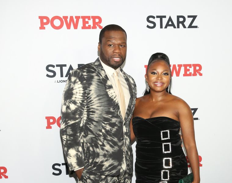 50 Cent and Naturi Naughton
