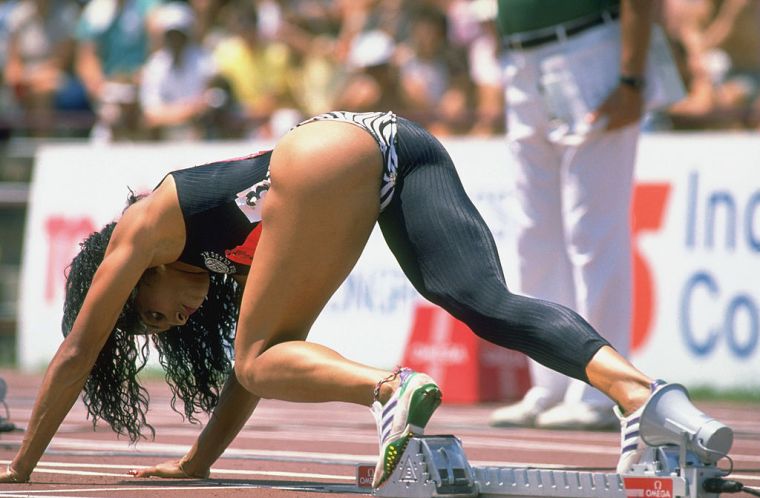 Florence Griffith-Joyner 200 Meter Run
