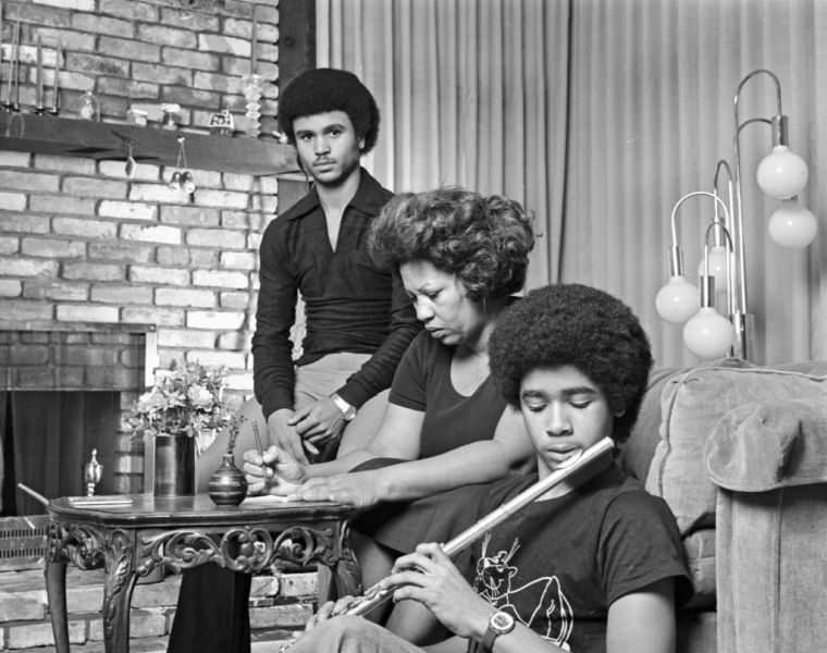 Toni Morrison has two sons, Slade and Ford.