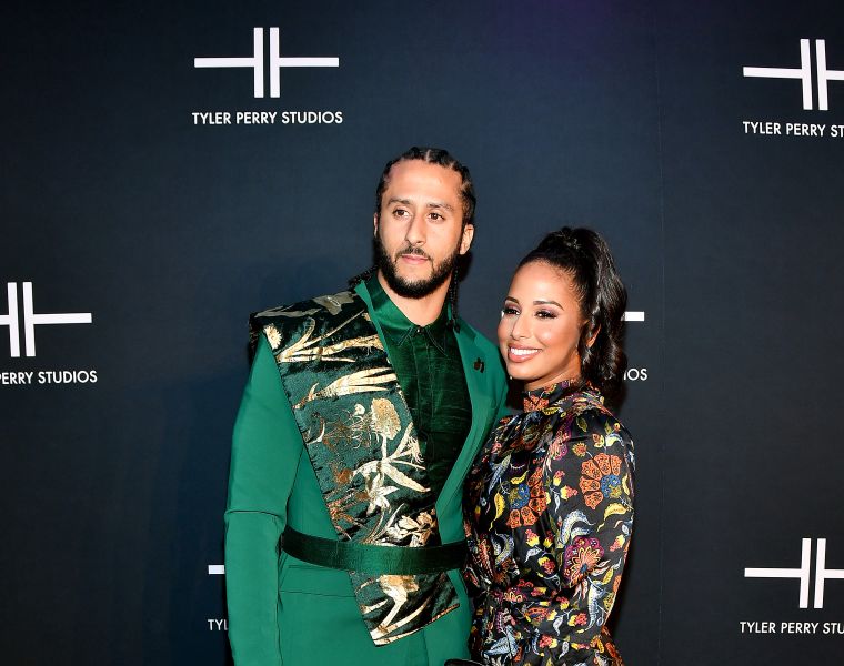 Colin Kapernick and his girlfriend Nessa