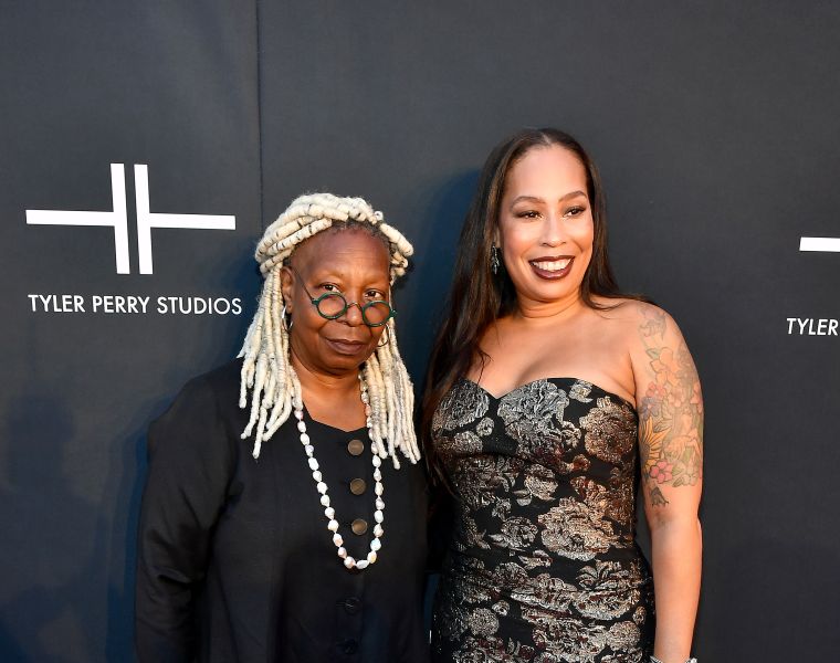 Whoopi Goldberg and her daughter Alex Martin
