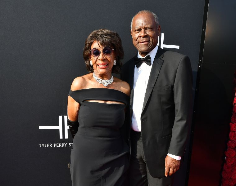Maxine Waters and Sid Williams