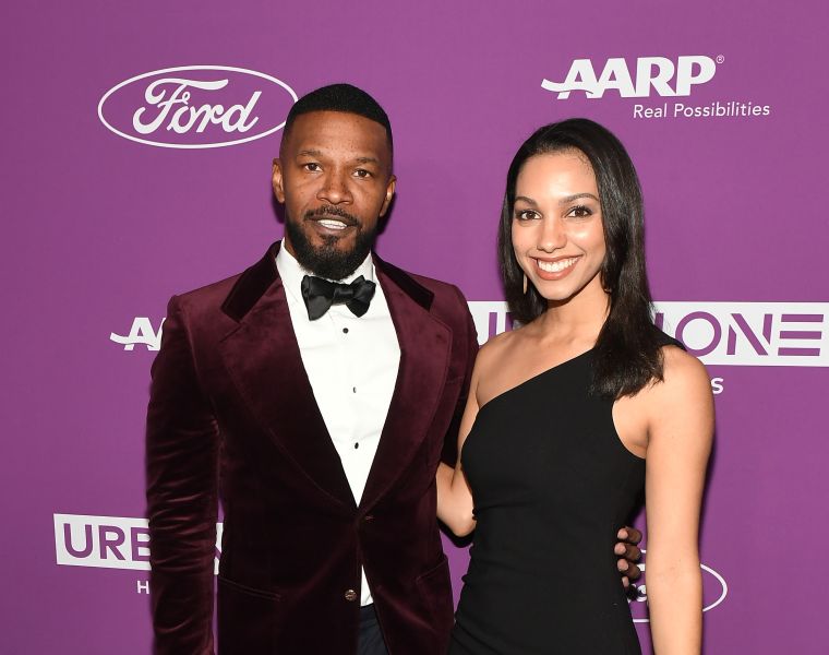 Jamie Foxx and his daughter Corinne Foxx