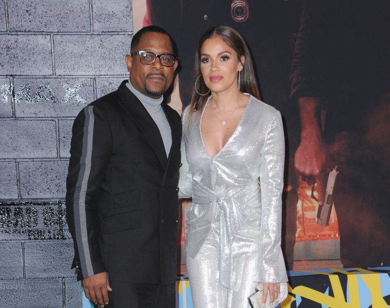 Martin Lawrence and his fiance Roberta Moradfar