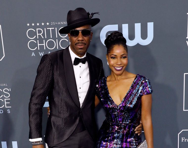 J.B. Smoove and Shahidah Omar