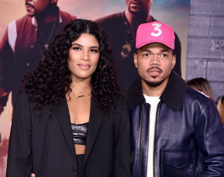 Chance The Rapper and his wife