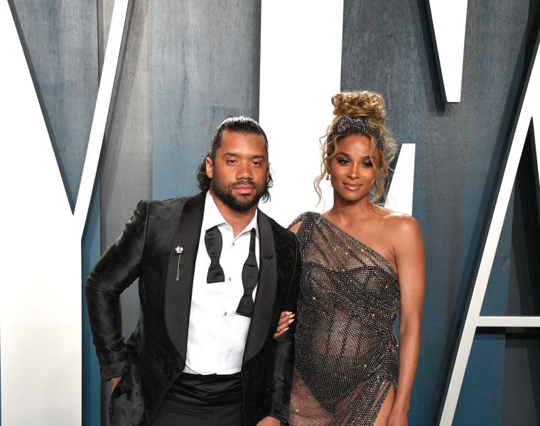 Ciara and Russell Wilson