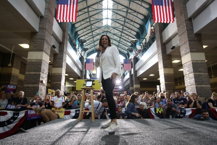 Presidential Campaign Bus Trip Across Iowa
