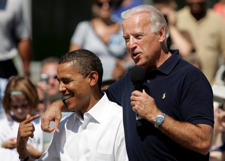 Obama Campaigns With Biden Throughout Ohio And Michigan