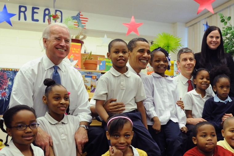 Obama and Biden Love the Kids