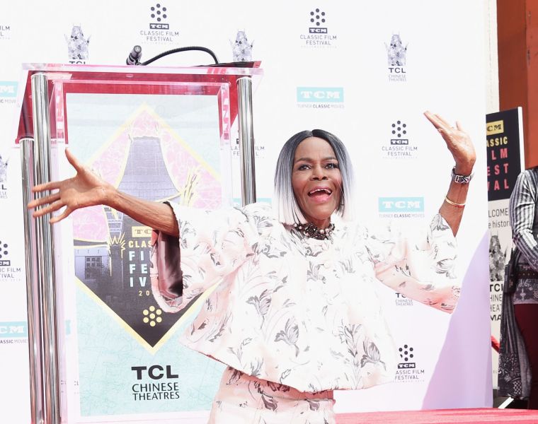 TCM HONORS SCREEN LEGEND CICELY TYSON HAND AND FOOTPRINT CEREMONY (2018)