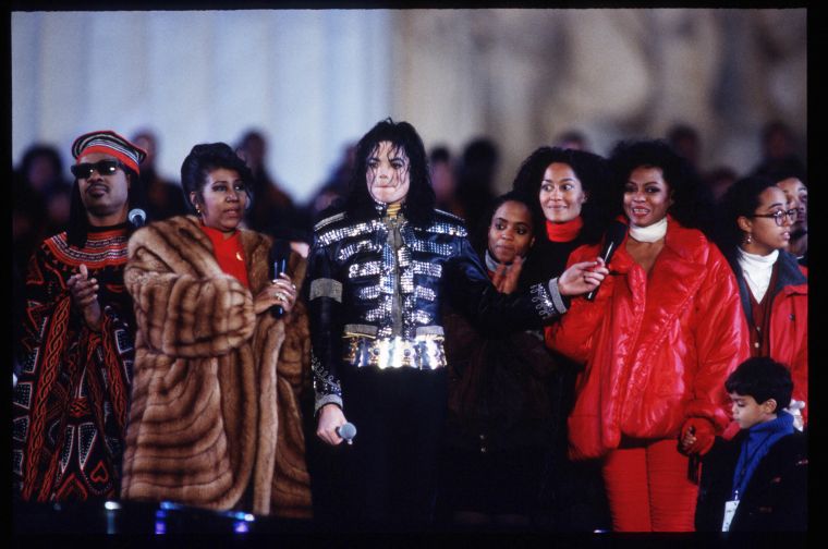 Aretha Franklin Performs at President Bill Clinton's Inaugural Gala, 1993