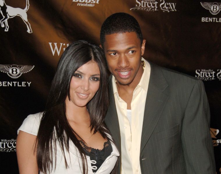 Kim Kardishian and Nick Cannon