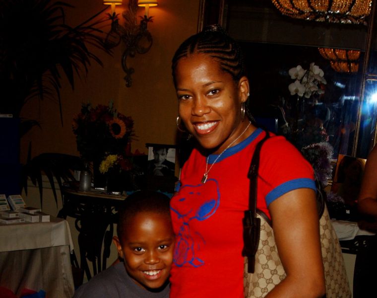 2003 - The duo at the HBO "Luxury Lounge" at the 55th Annual Emmy Awards
