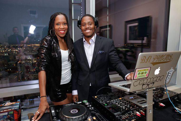 2012 - The duo attends the Xbox NBA Baller Beats VMA Afterparty Presented By Velodyne in Los Angeles