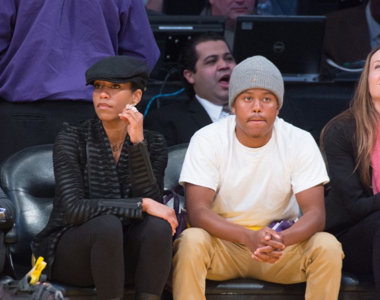 2013 - The duo attends a Dallas Mavericks vs. Los Angeles Lakers game at the Staples Center