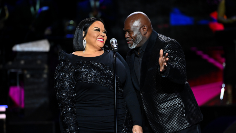 Tamela and David Mann Accepted the Inspirational Impact Award