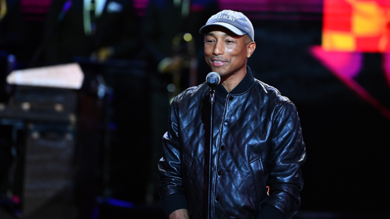 Pharrell Williams Accepted the Music Innovation Award