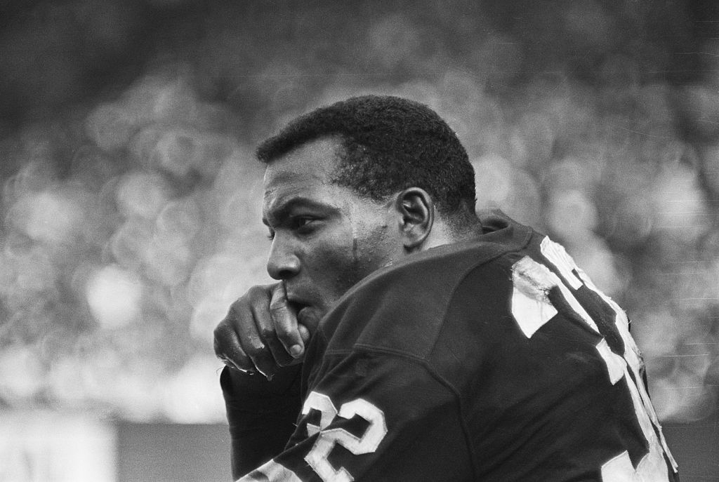 Cleveland Browns Player Jim Brown
