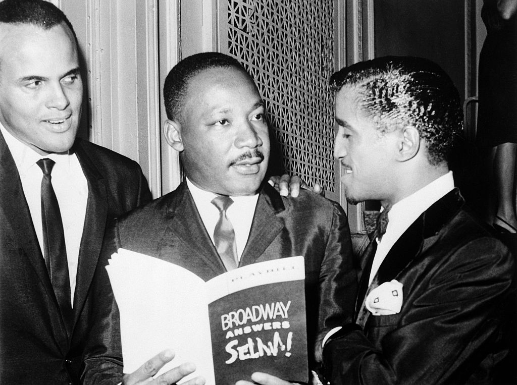 Martin Luther King Holding Broadway Playbill