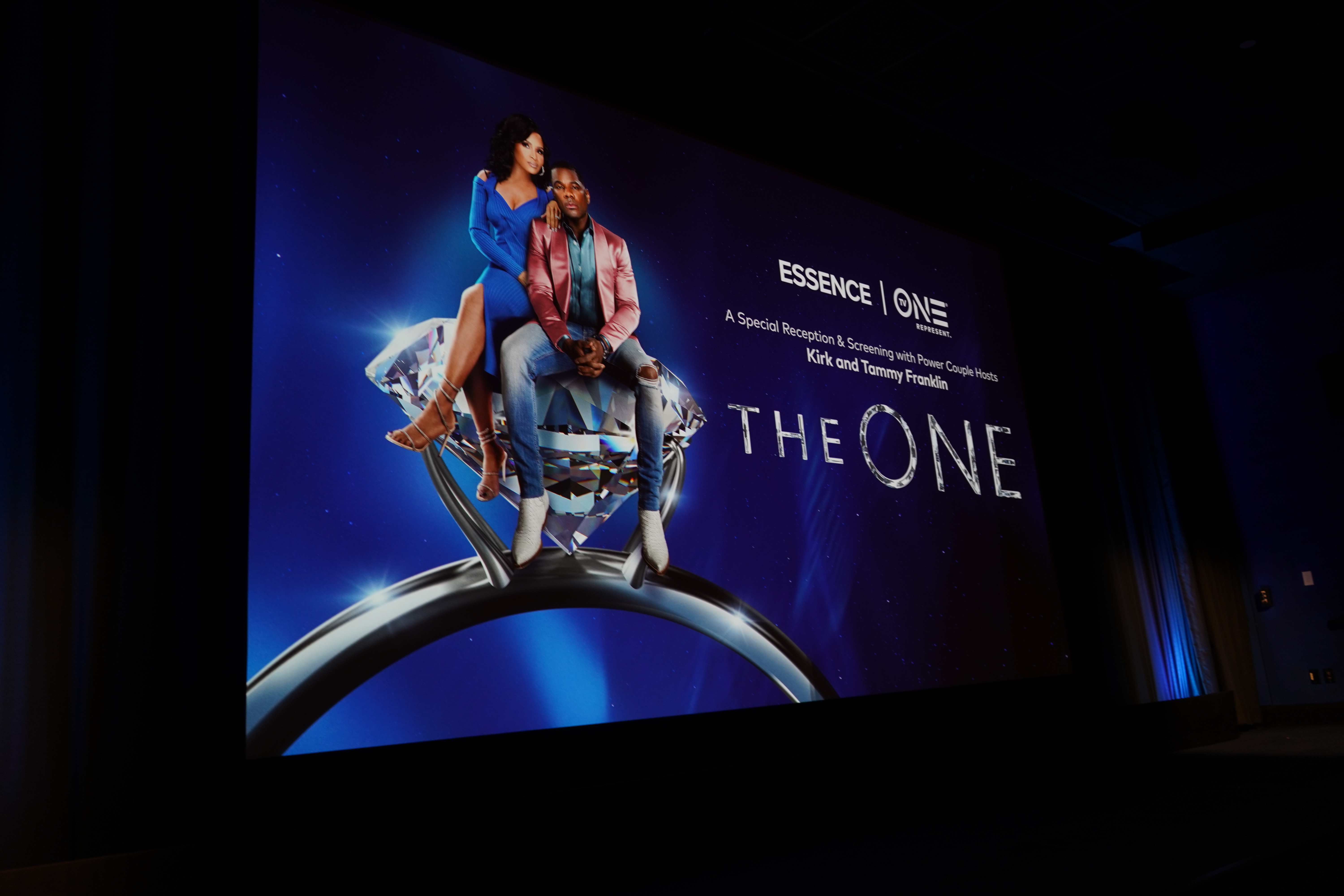 The Screening of TV One's "The One" on Big Screen