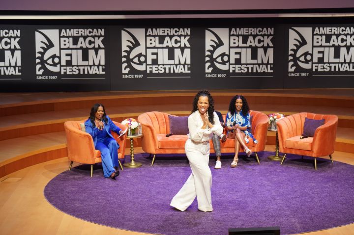 LisaRaye Takes the Stage at the Thursdays are for Lovers Panel at ABFF