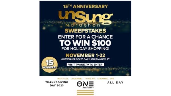 Unsung 15th Anniversary Sweepstakes