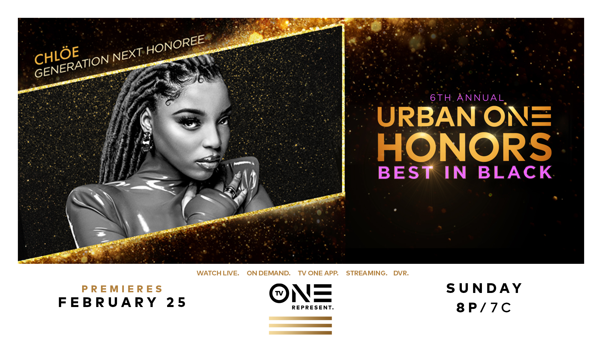 Chlöe, Urban One Honors Generation Next Honoree