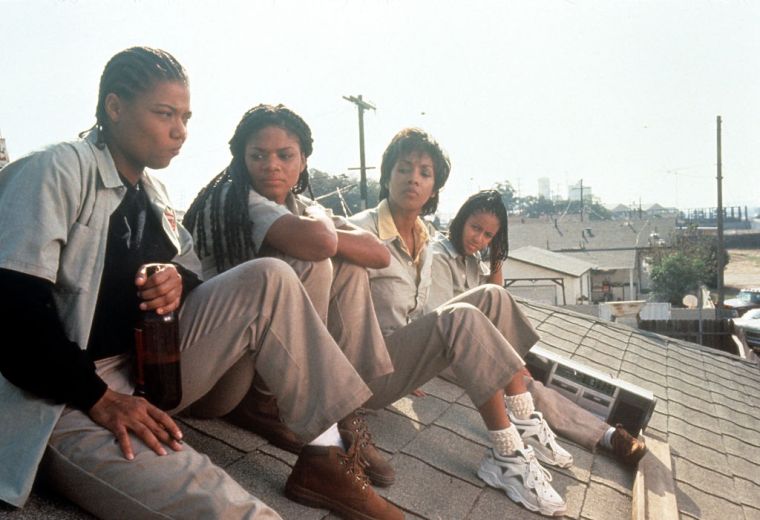 "Set it Off" | Vivica A. Fox co-starred as Frankie, alongside iconic crew Queen Latifah, Kimberly Elise, Vivica Fox and Jada Pinkett in 1996