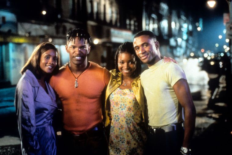 "Booty Call" | Vivica A. Fox played Lysterine, alongside co-star Jamie Foxx, Tommy Davidson, and Tamala Jones in 1997