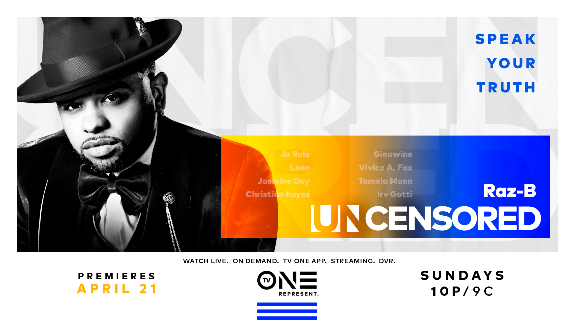 Uncensored: Raz B Key Art