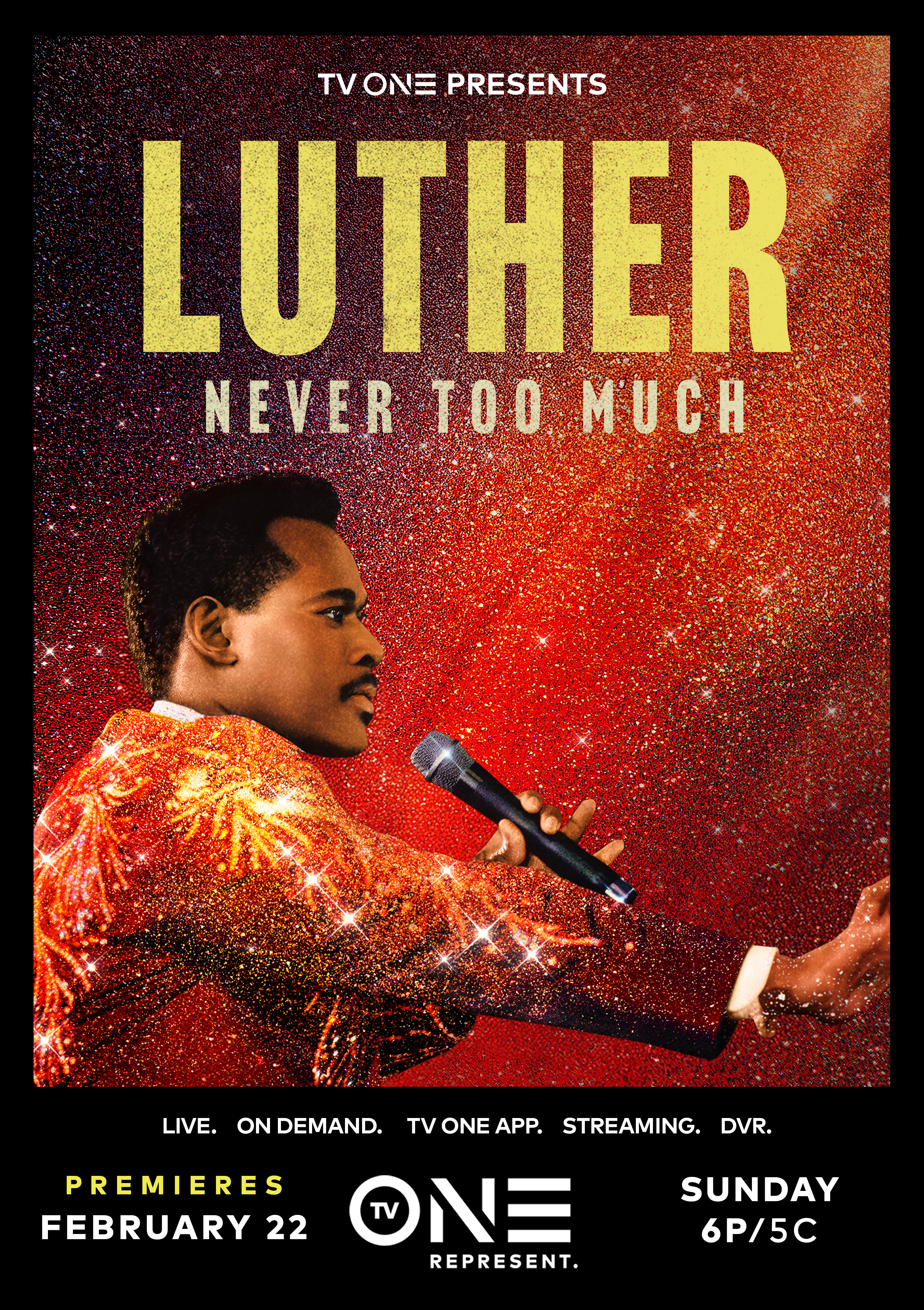 LUTHER: Never Too Much Official TV One Key Art
