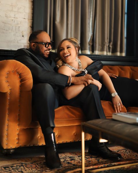 Marvin Sapp and Dr. La’Boris Cole Engagement